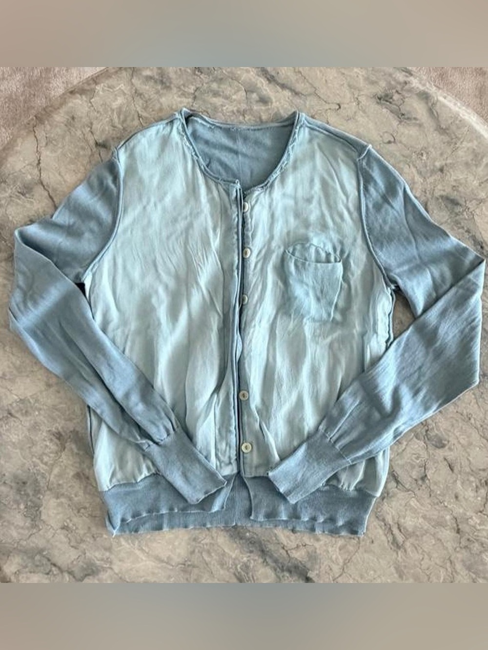 JNBY Women’s light blue cotton cardigan in size M